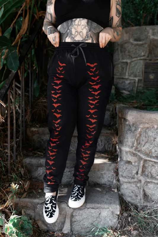 Vampire Bat Joggers [RED BATS]